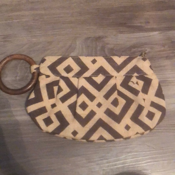 Brown & tan Mudpie clutch - Picture 1 of 1